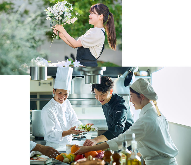 料理・ケーキ・装花などの打合せ